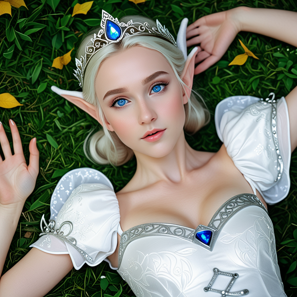 Fantasy elf portrait